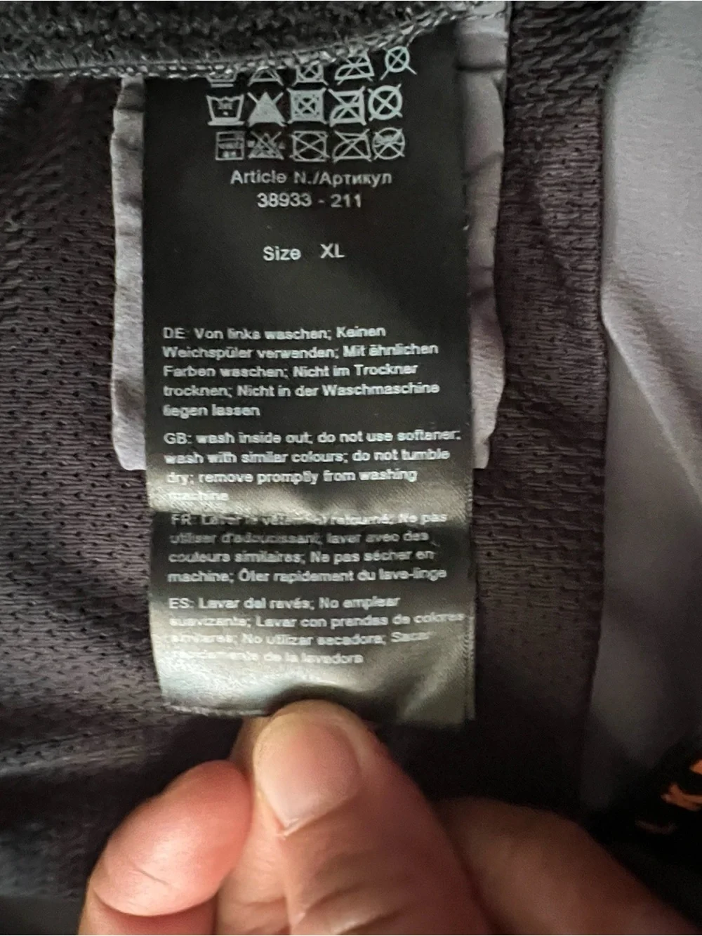 Falke Ergonomic Sport System Gray Activewear Pants Lightweight Performance XL